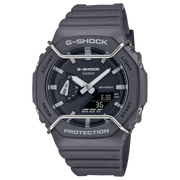 Casio G-Shock Tone-On-Tone GA-2100PTS-8ADR Grey Dial Resin Men's Watch