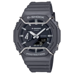 Casio G-Shock Tone-On-Tone GA-2100PTS-8ADR Grey Dial Resin Men's Watch