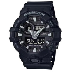 Casio G-Shock Casual GA-700-1BDR Black Dial Resin Men's Watch