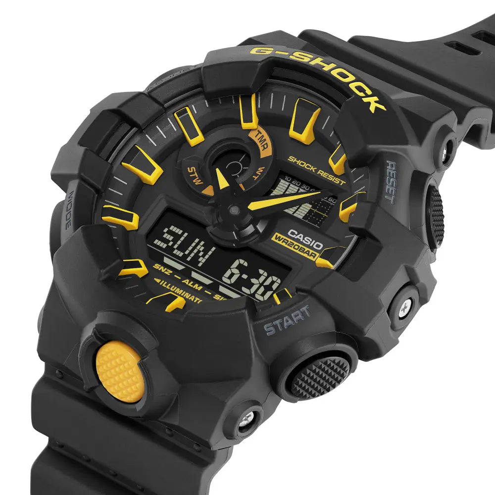 G-Shock Casual GA-700CY-1ADR Black Dial Resin Men's Watch