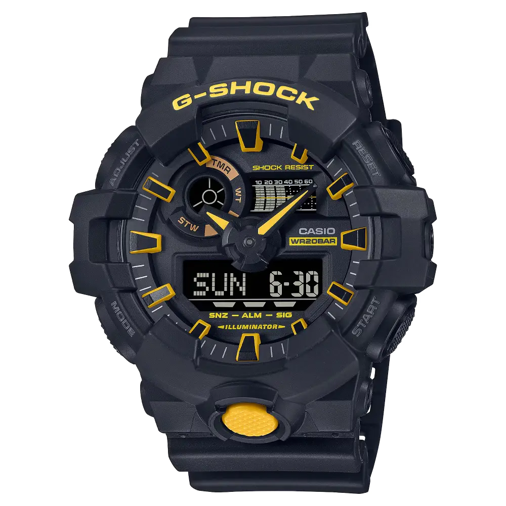G-Shock Casual GA-700CY-1ADR Black Dial Resin Men's Watch