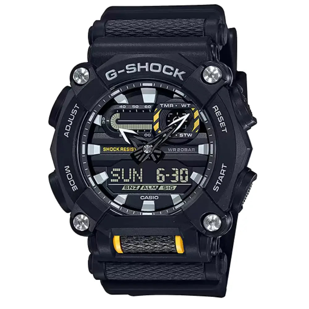 G-Shock Casual GA-900-1ADR Black Dial Resin Men's Watch