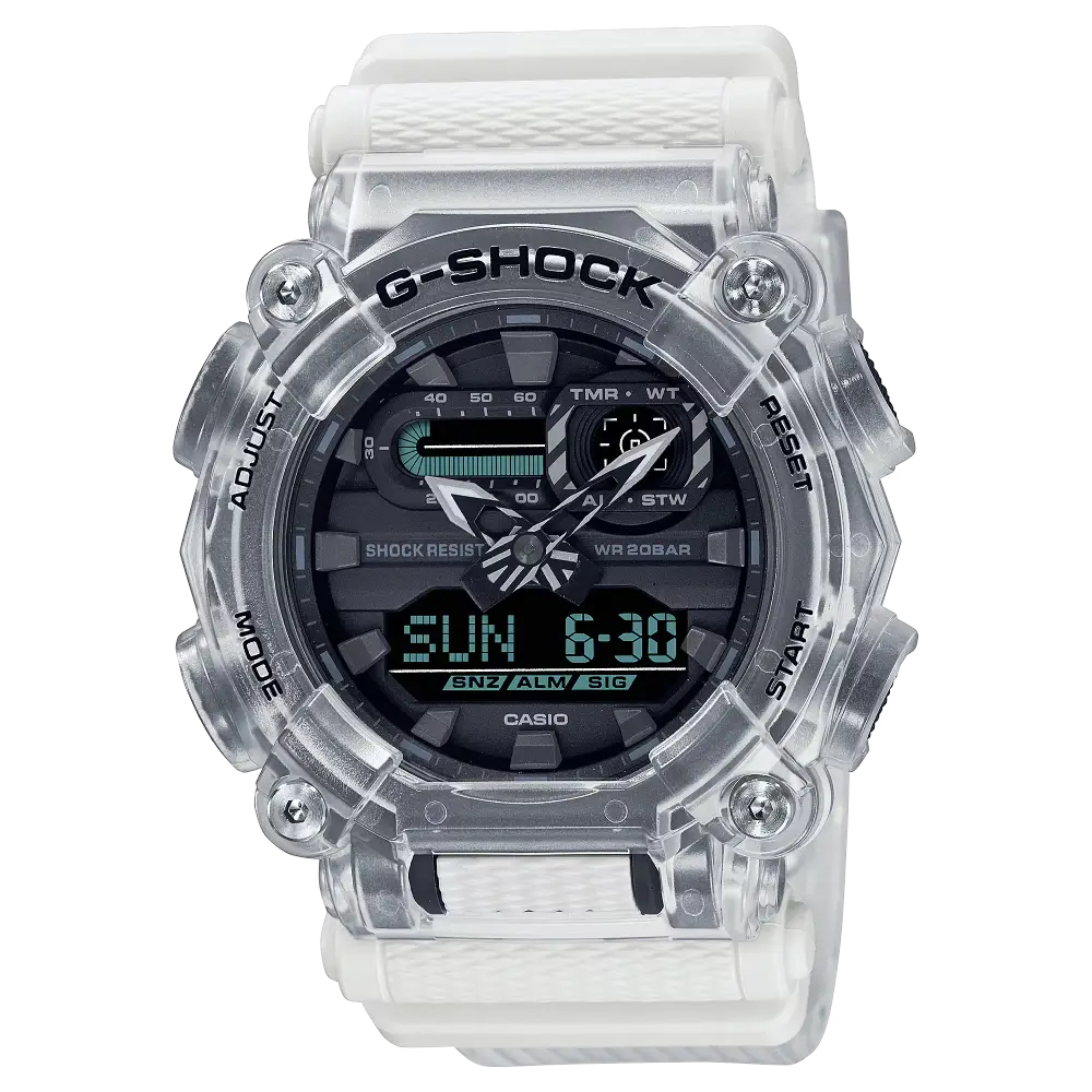 G-Shock Analog Digital GA-900SKL-7ADR Transparent Case Resin Men's Watch