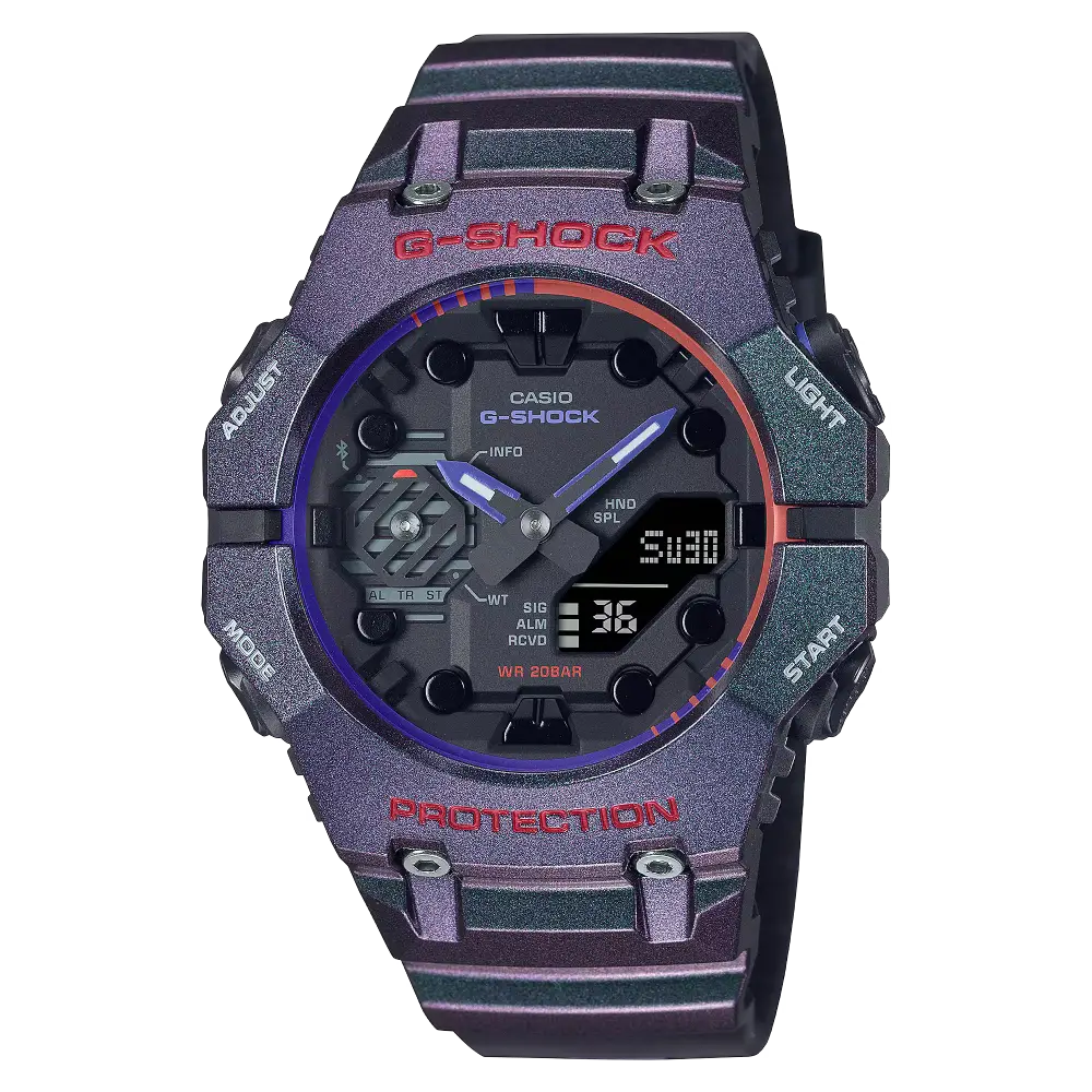 G-Shock Bluetooth Mobile Link GA-B001AH-6ADR Black Dial Resin Men's Watch