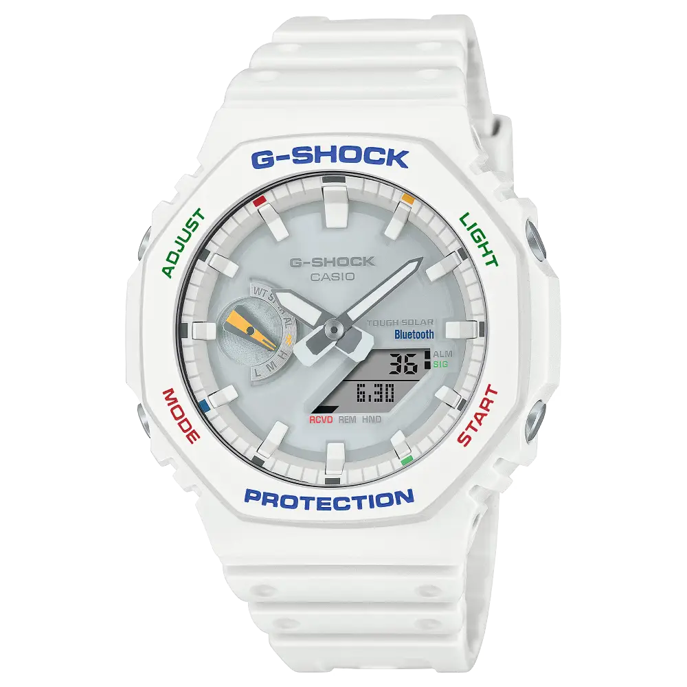 G-Shock Casual GA-B2100FC-7ADR White Dial Resin Men's Watch