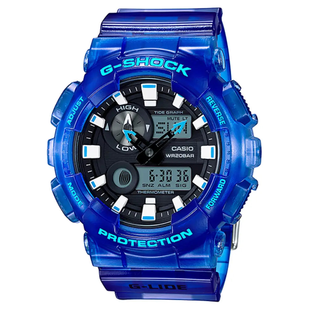 Casio G-Shock GAX-100MSA-2ADR Black Dial Resin Men's Watch