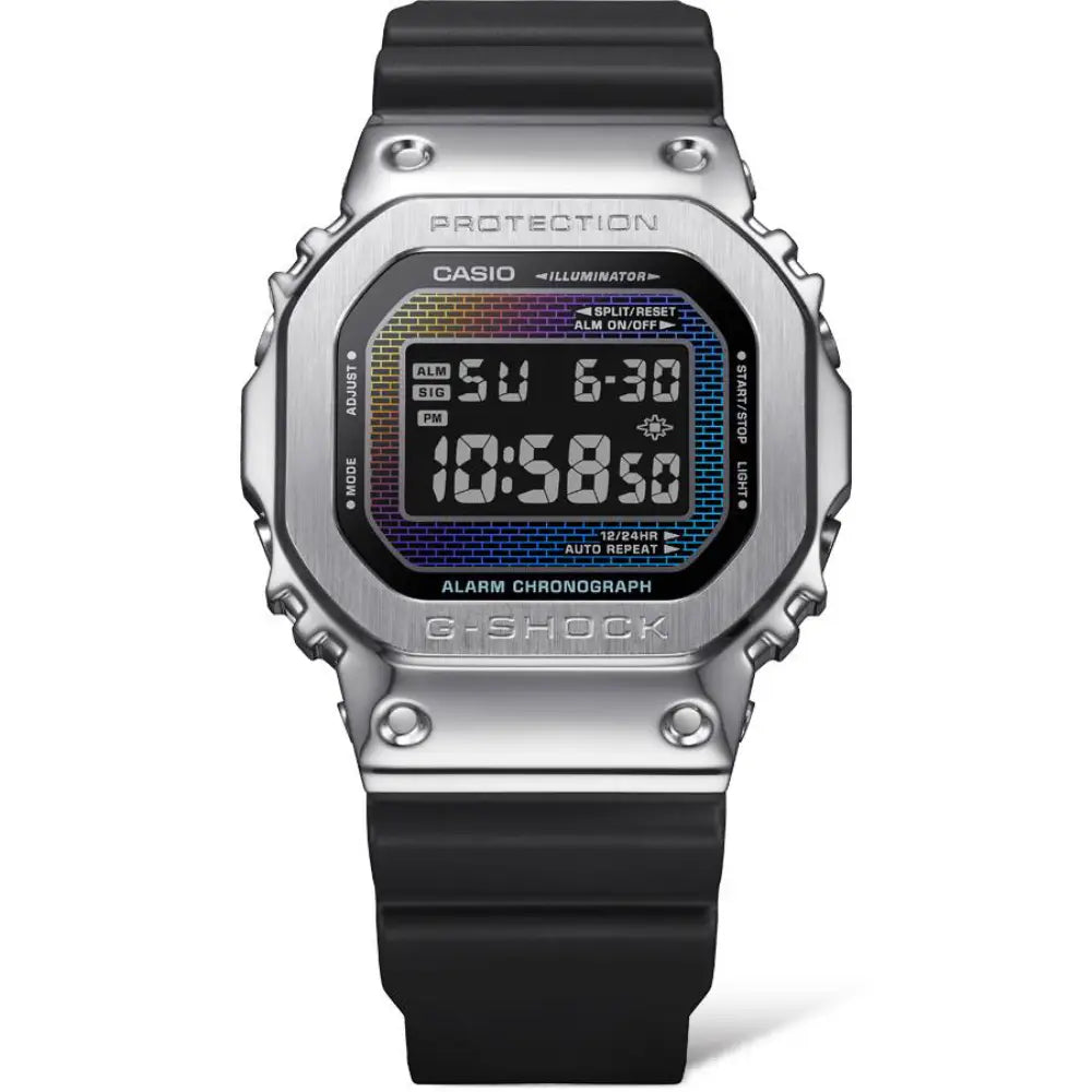Casio G-Shock GM-5600RW-1ER Iridescent Dial Resin Men's Watch