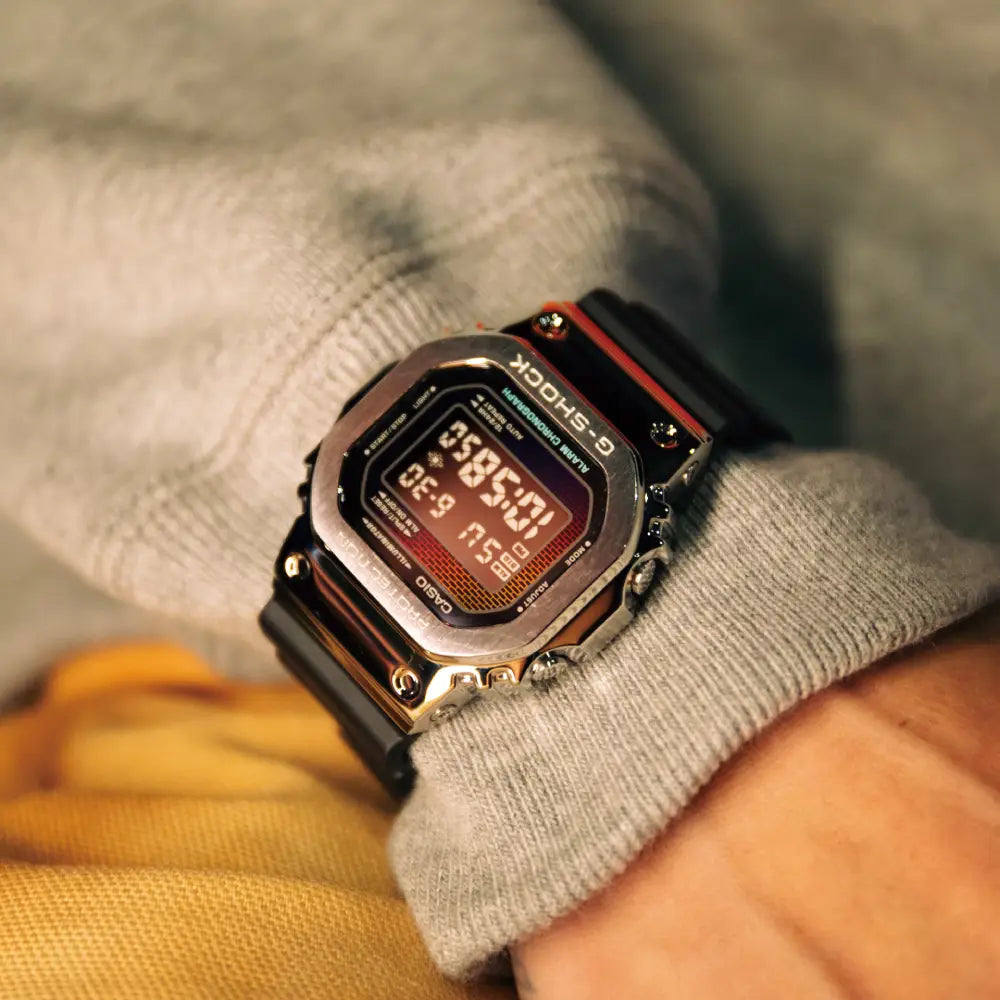 Casio G-Shock GM-5600RW-1ER Iridescent Dial Resin Men's Watch