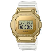Casio G-Shock Metal Collection GM-5600SG-9DR Gold Dial Stainless Steel Men's Watch
