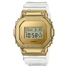 Casio G-Shock Metal Collection GM-5600SG-9DR Gold Dial Stainless Steel Men's Watch