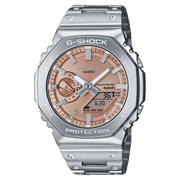 Casio G-Shock Full Metal GM-B2100AD-5ADR Brown Dial Stainless Steel Men's Watch