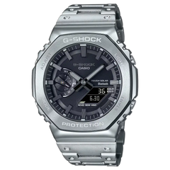 Casio G-Shock Analog Digital GM-B2100D-1ADR Black Dial Stainless Steel Men's Watch