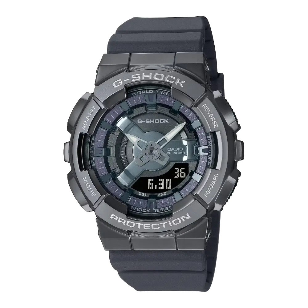 G-Shock Analog Digital GM-S110B-8ADR Black Dial Women's Watch