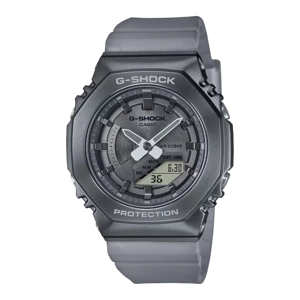 Casio G-Shock Analog Digital GM-S2100MF-1ADR Grey Dial Women's Watch