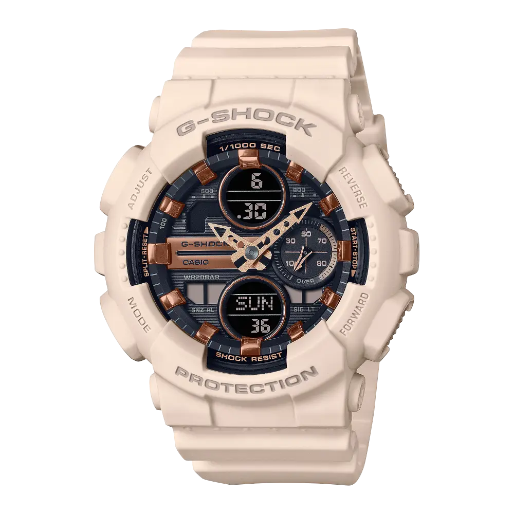 G-Shock Casual GMA-S140M-4ADR Black Dial Resin Women's Watch