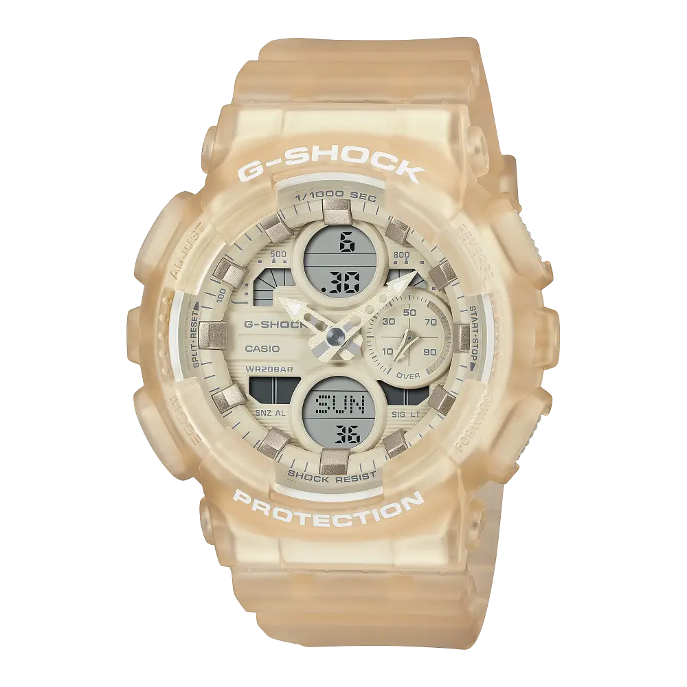 G-Shock Casual GMA-S140NC-7ADR Beige Dial Resin Women's Watch