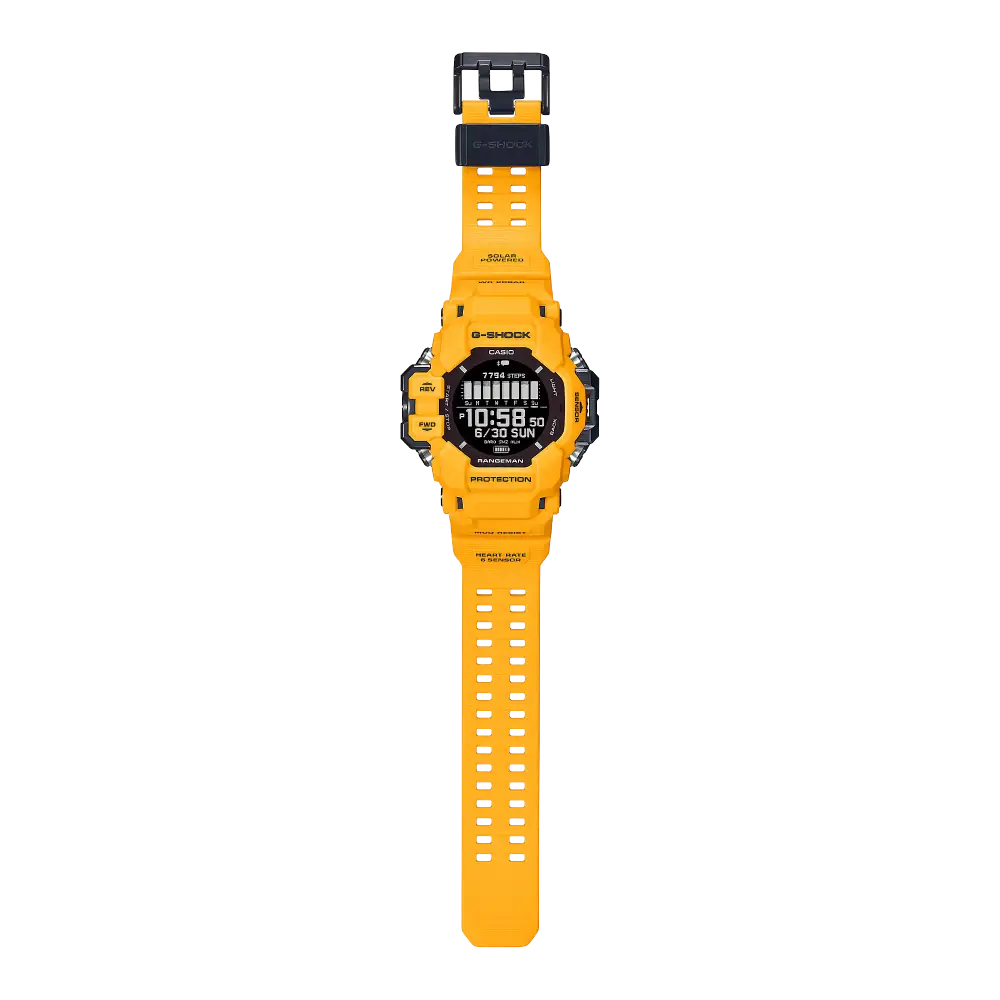G-Shock Range GPR-H1000-9DR Black Dial Resin Men's Watch