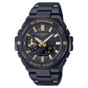 Casio G-Shock Analog Digital GST-B500BD-1A9DR Black Dial Stainless Steel Men's Watch