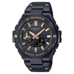 Casio G-Shock Analog Digital GST-B500BD-1A9DR Black Dial Stainless Steel Men's Watch