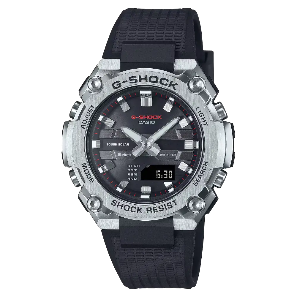 G-Shock G-Steel GST-B600-1ADR Black Dial Stainless Steel Men's Watch