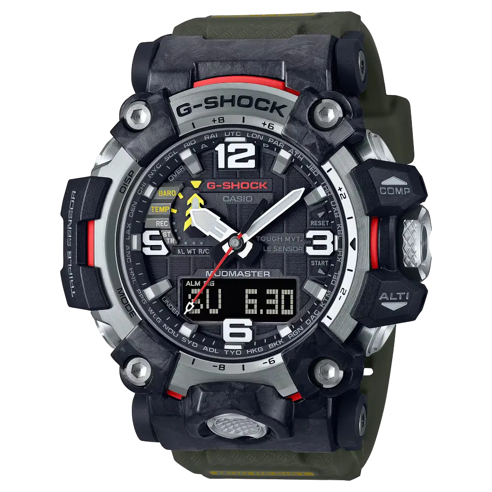 G-Shock Master of G Mudmaster GWG-2000-1A3DR Black Dial Men's Watch