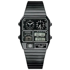 Citizen Ana-Digi JG2105-93E Black Dial 31mm Stainless Steel Men's Watch