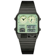 Citizen Ana-Digi JG2147-85X Light Green Dial 32.5mm Stainless Steel Men's Watch