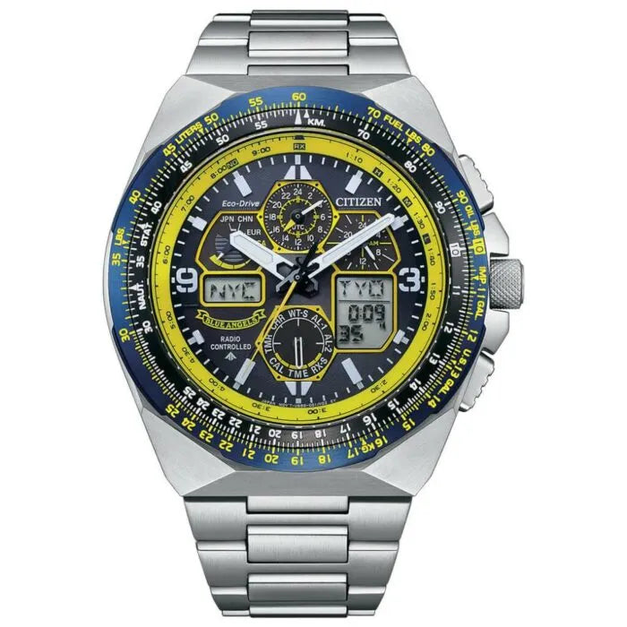 Citizen Promaster Skyhawk A-T Automatic JY8125-54L Blue Dial Stainless Steel Men's  Watch