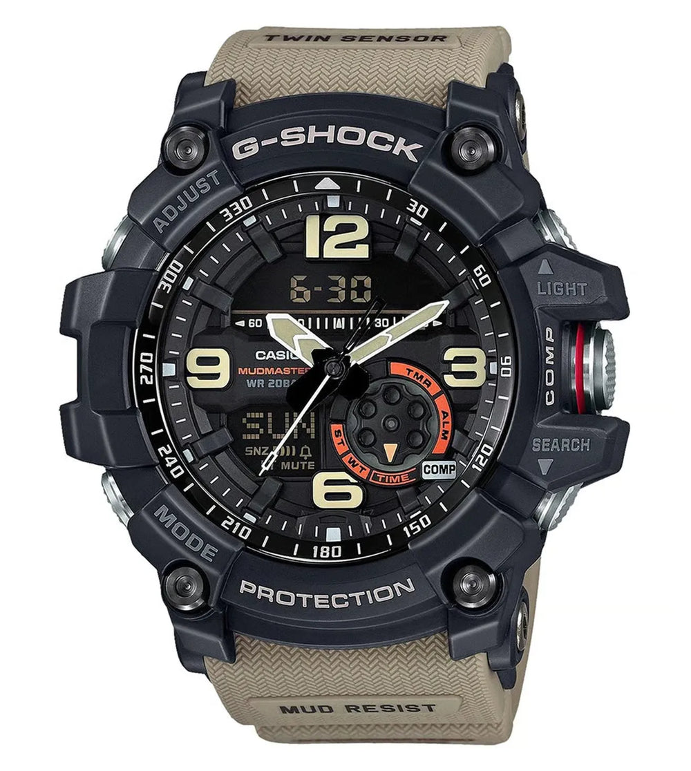 Casio G-Shock Mudmaster Series GG-1000-1A5DR Black Dial  Resin Strap Men's Watch