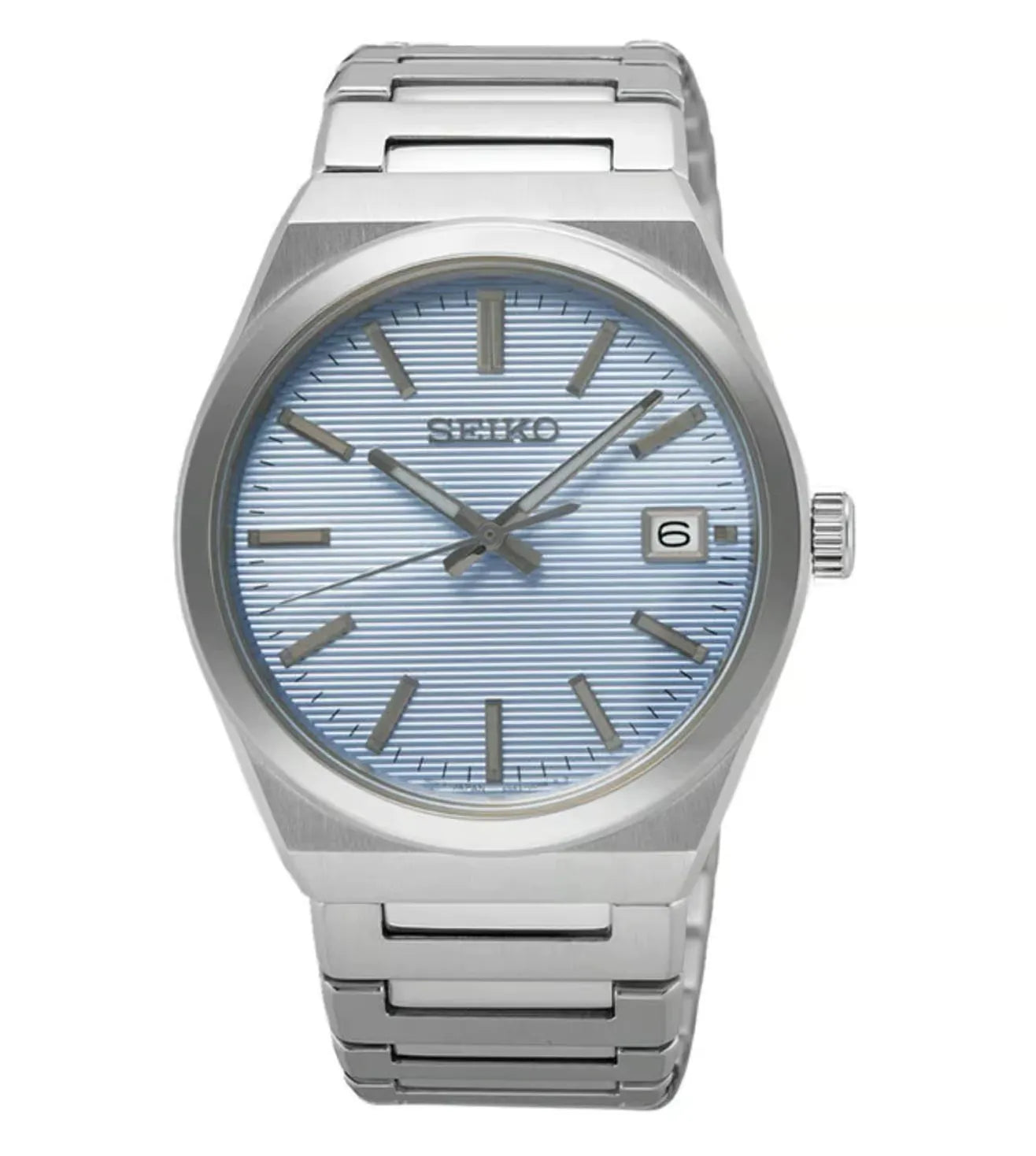 Seiko Conceptual SUR599P1 Blue Dial Quartz Stainless Steel Men's Watch