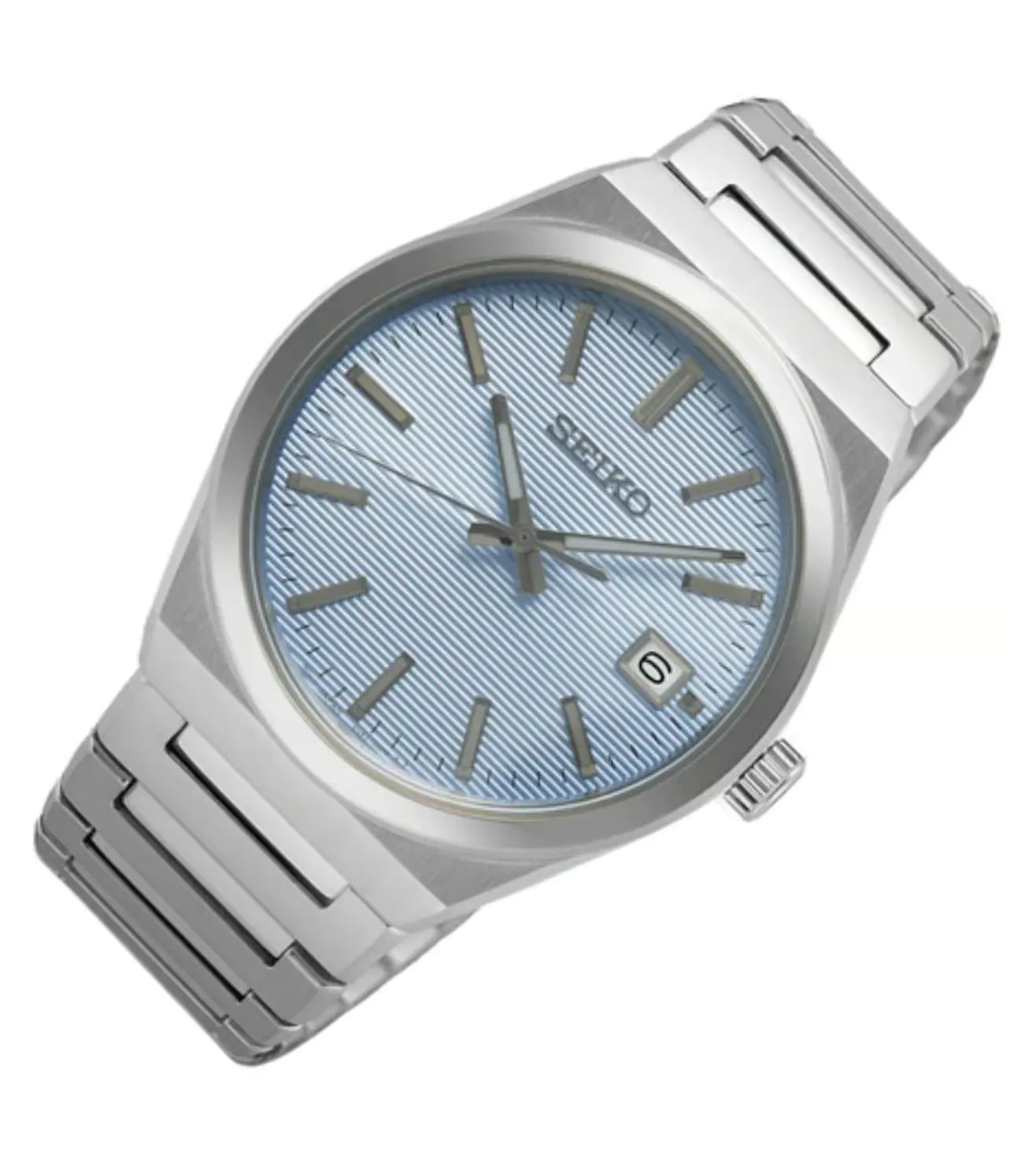 Seiko Conceptual SUR599P1 Blue Dial Quartz Stainless Steel Men's Watch