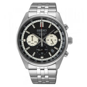 Seiko 5 SSB429P1 Chronograph Black Dial 41.5mm Stainless Steel Men's Watch