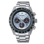 Seiko SSC935P1 Speedtimer Solar Chronograph white dial stainless steel men’s watch