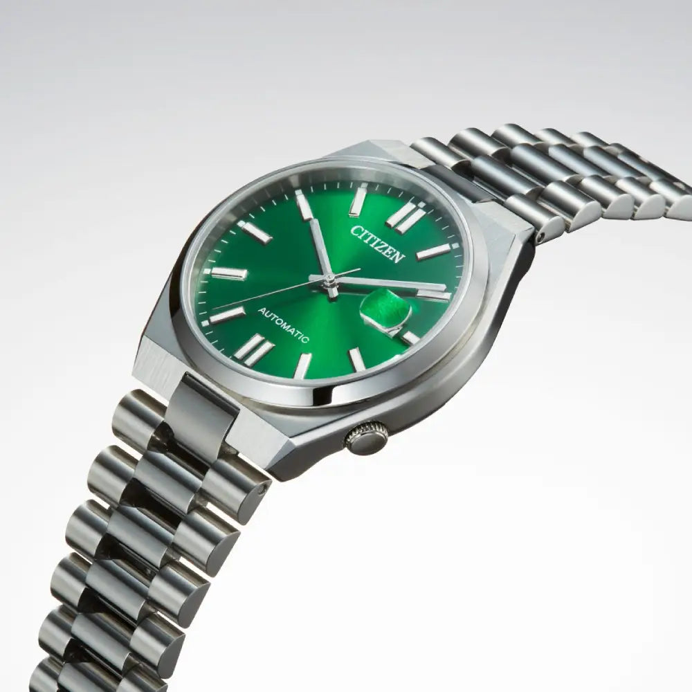 Citizen Tsuyosa NJ0150-81X Green Dial Stainless Steel Men's  Watch