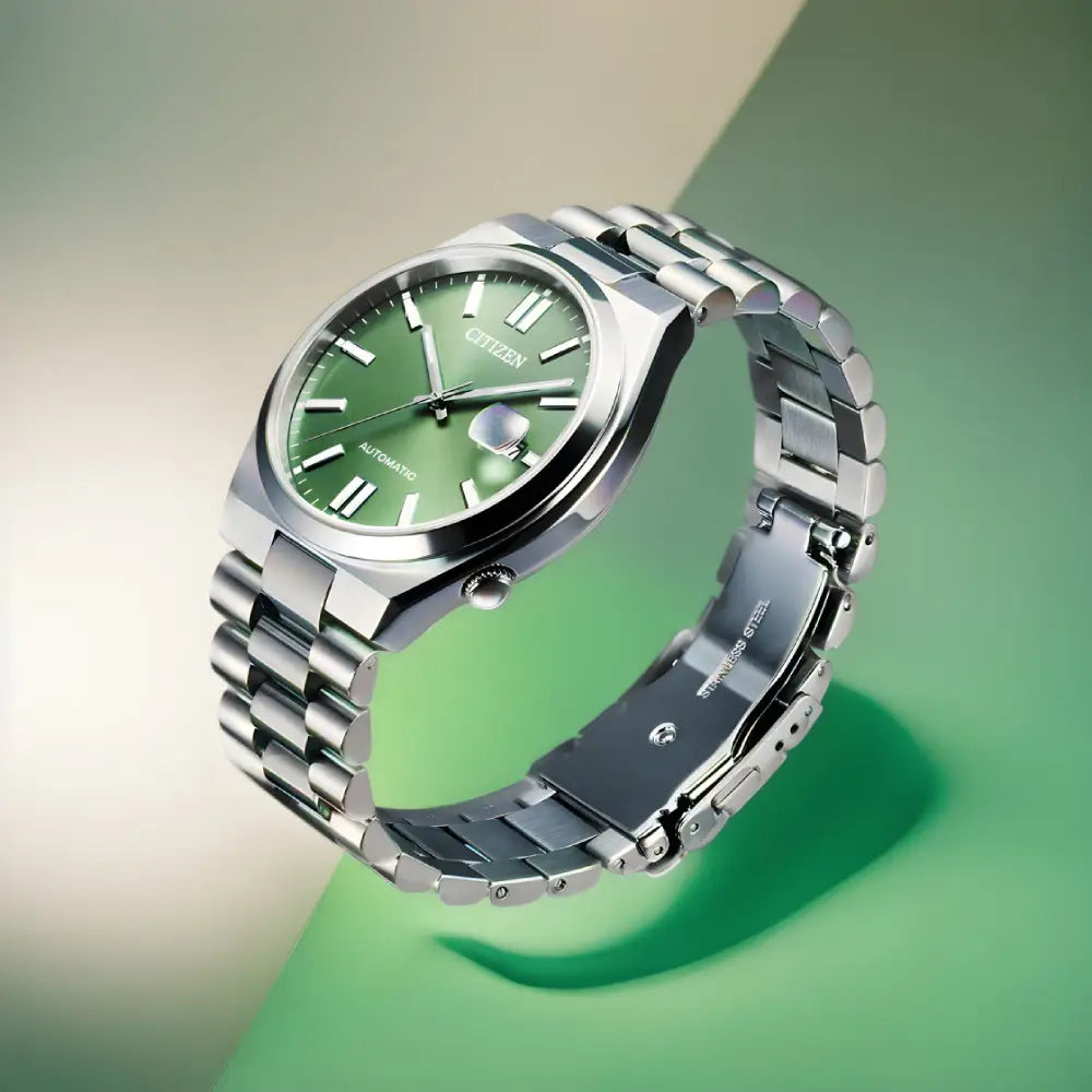 Citizen Tsuyosa Automatic NJ0158-89Z Peaceful Green Dial Stainless Steel Men's Watch