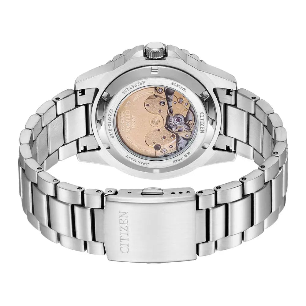 Citizen Automatic NJ0170-83X Aqua Blue Dial Stainless Steel Men’s Watch