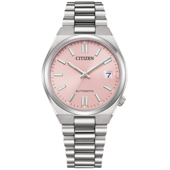 Citizen NJ0200-50Z pink dial automatic men's watch – MonaWatch