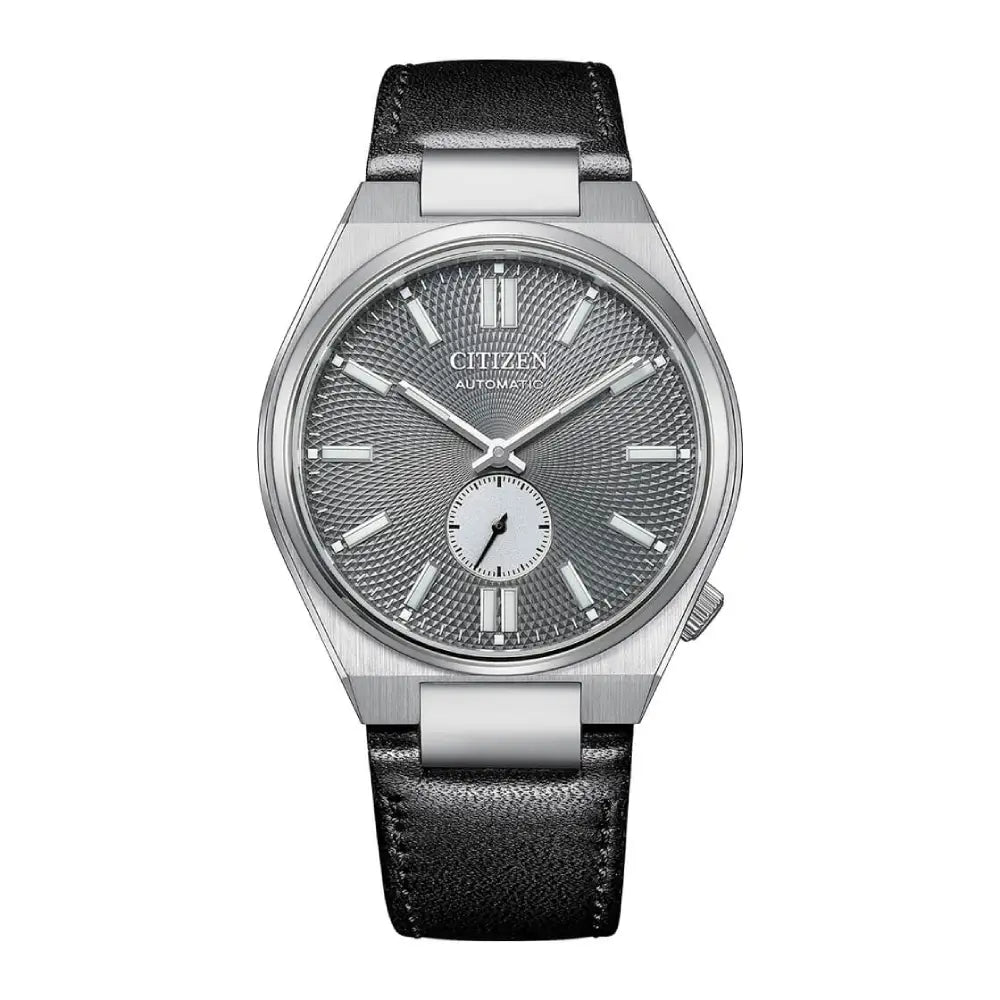 Citizen Tsuyosa Small Seconds Automatic NK5010-01H Grey Dial Leather Men's Watch