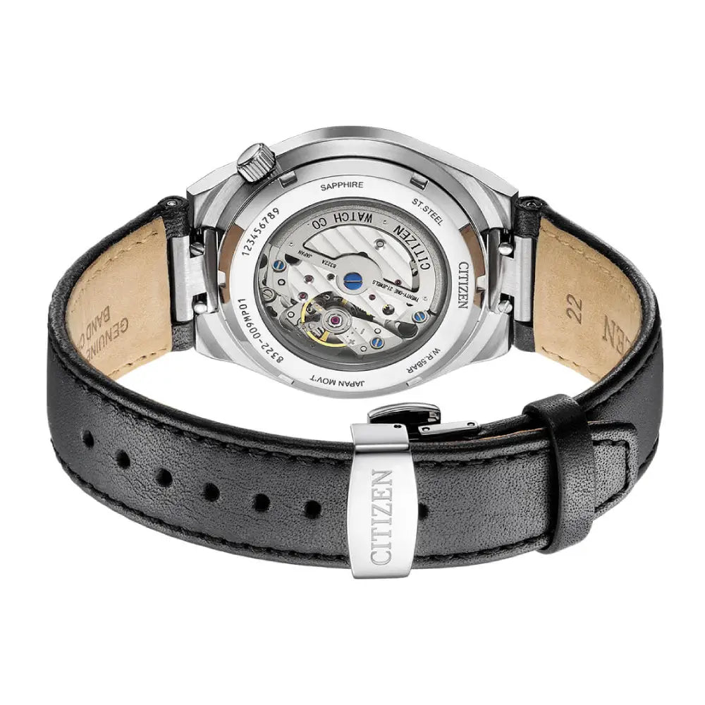 Citizen Tsuyosa Small Seconds Automatic NK5010-01H Grey Dial Leather Men's Watch