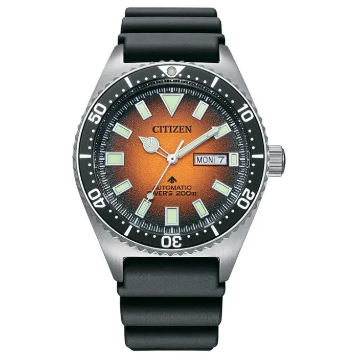 Citizen Promaster NY0120-01Z Orange Dial Men's Watch