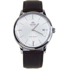 Orient SAC0000EW0 Bambino Men's Watch – White Dial & Leather