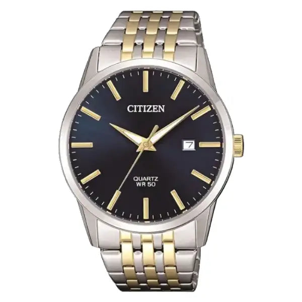 Citizen Quartz Standard Quartz BI5006-81L Blue Dial & Two-Tone Stainless Steel Men's Watch