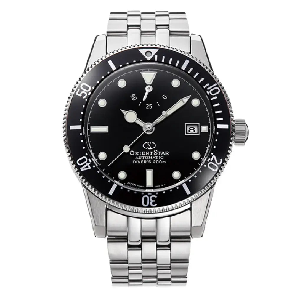 Orient Star RE-AU0601B Automatic Diver "Diver 1964 2nd Edition" Black Dial 41mm Stainless Steel Men's Watch