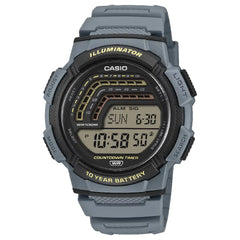 Casio Digital Tide Graph Moon Phase WS-1800H-2AV Digital Display 51.3mm Resin Strap Men's Watch