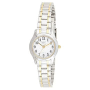 Casio Enticer Ladies Analog LTP-1275SG-7BDF White Dial Stainless Steel Women's Watch