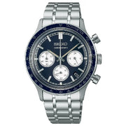 Seiko Spirit SBTR053 JDM chronograph black dial 40mm stainless steel men’s watch