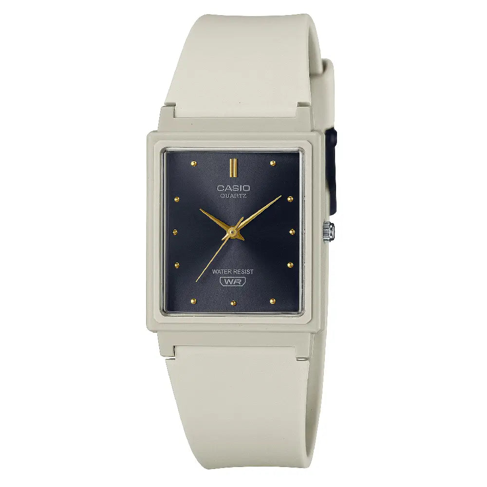 Casio Standard Analog Rectangular MQ-38UC-8ADF Grey Dial 26mm Resin Strap Unisex Watch