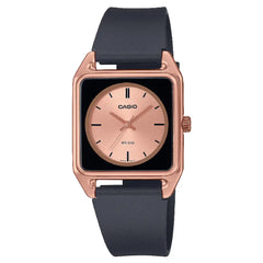 Casio Collection Analog MTP-B170-5EVDF Pink Dial Resin Strap Men's Watch