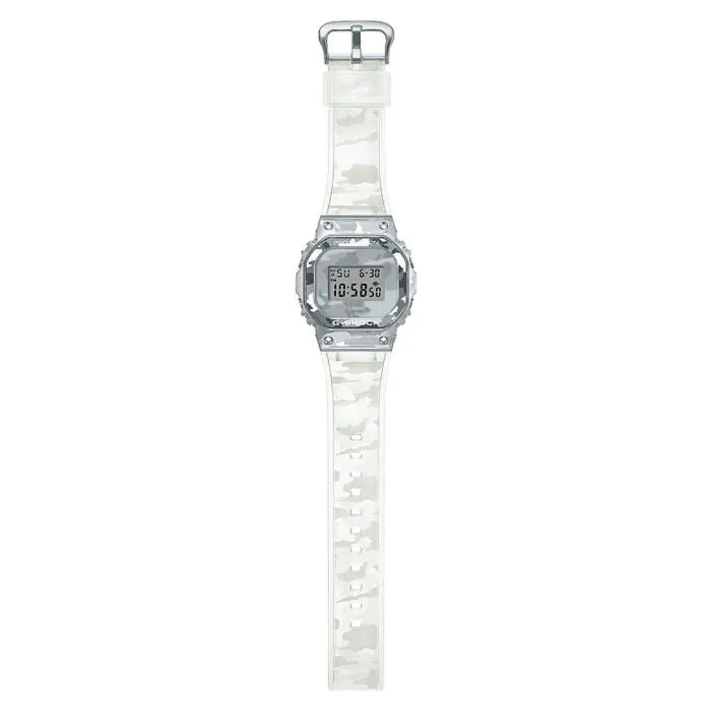 G-Shock Metal Collection GM-5600SCM-1DR Grey Dial Stainless Steel Men's Watch