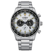 Citizen Eco-Drive CA4500-91A Chronograph "Panda Style" Men's Watch